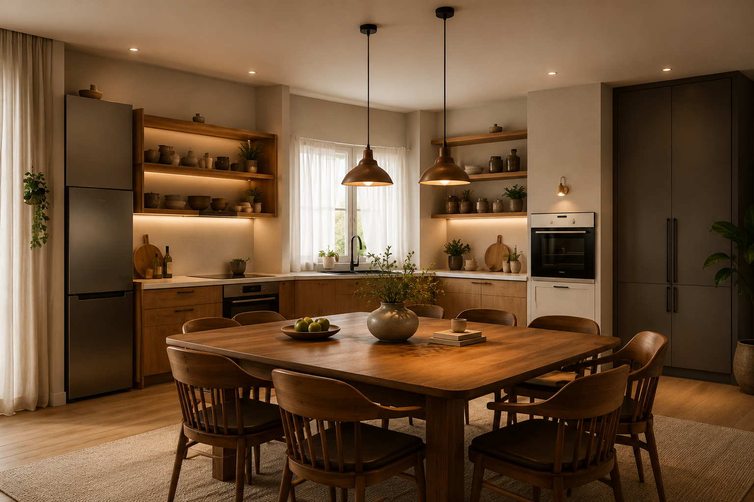 Quelle hauteur pour une suspension au-dessus d’une table ? Image