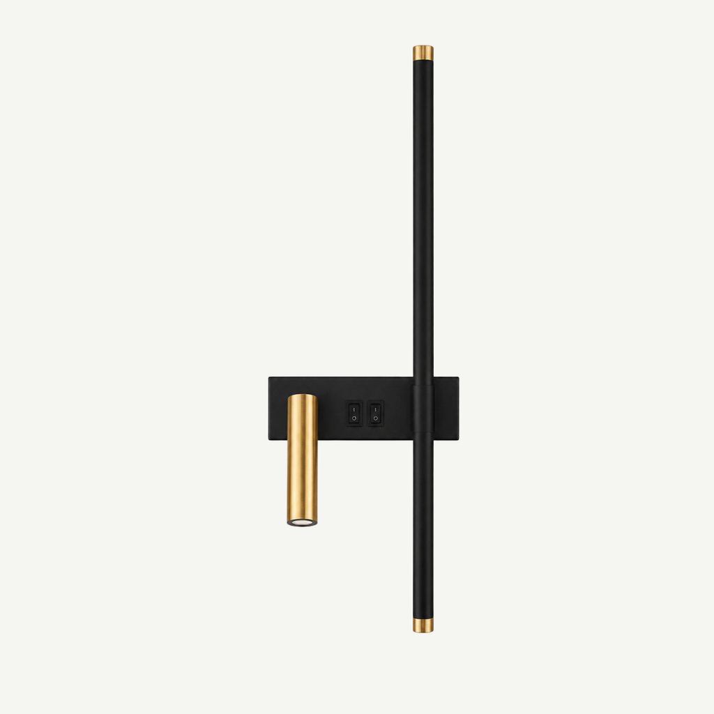 Applique Murale LED Duo Liseuse – Tête Réglable & Orientable
