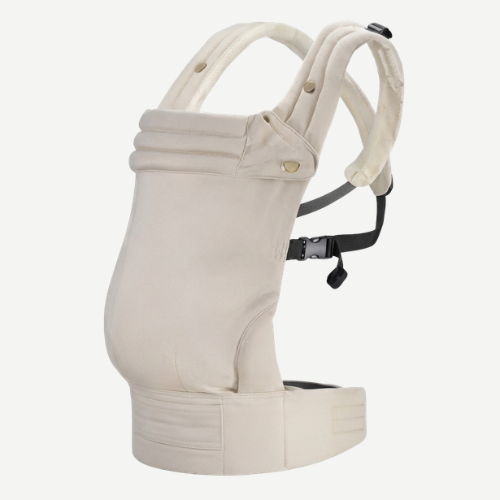 Porte bebe Ergonomique Bébé 0-24 Mois Ergonomique Réglable Beige Sable