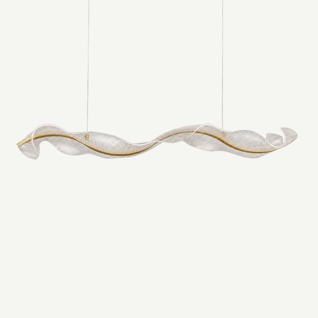 Suspension Luminaire Chrome Poli - Design Haut de Gamme Moderne - Finition Luxe